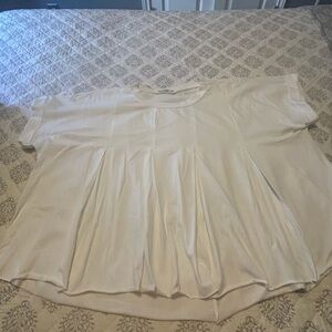 Elegant Cream Women's Top